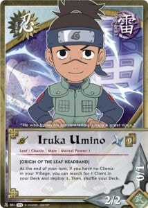 Iruka Umino card artwork