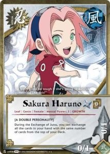 Sakura Haruno card artwork