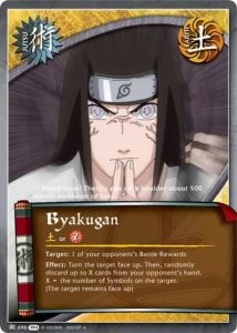 Byakugan card artwork