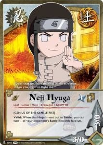 Neji Hyuga card artwork