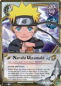 Naruto Uzumaki card artwork