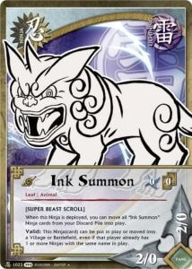 Ink Summon card artwork