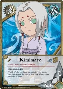 Kimimaro card artwork