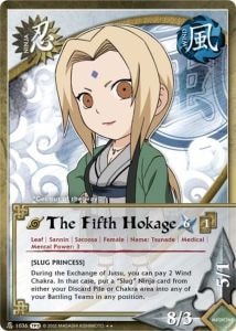 The Fifth Hokage card artwork