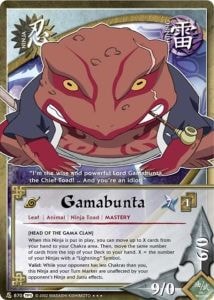 Gamabunta card artwork