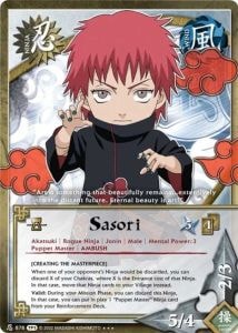 Sasori card artwork