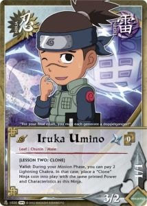 Iruka Umino card artwork
