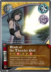 Blade of the Thunder God card artwork
