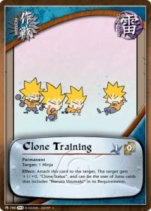 Clone Training card artwork