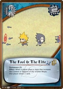 The Fool & The Elite card artwork