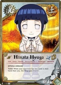 Hinata Hyuga card artwork