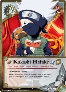 Kakashi Hatake card artwork