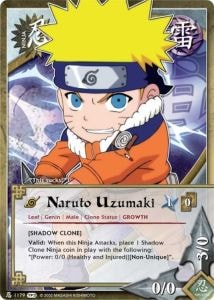 Naruto Uzumaki card artwork