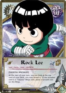 Rock Lee card artwork