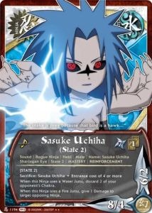 Sasuke Uchiha (State 2) card artwork