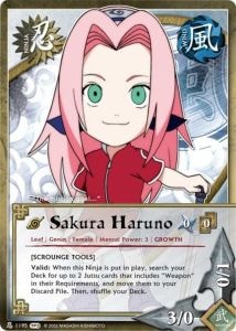 Sakura Haruno card artwork