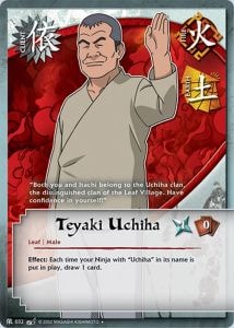 Teyaki Uchiha card artwork