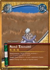 Sand Tsunami card artwork