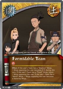 Formidable Team card artwork
