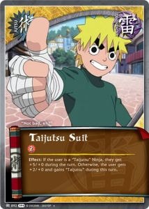 Taijutsu Suit card artwork