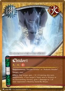 Chidori card artwork