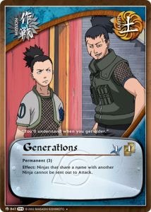 Generations card artwork