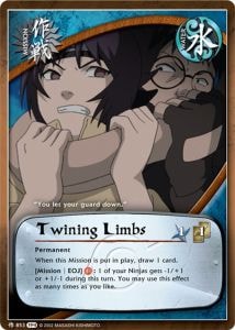 Twining Limbs card artwork
