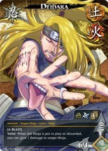 Deidara card artwork