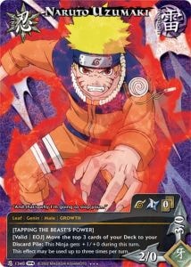 Naruto Uzumaki card artwork