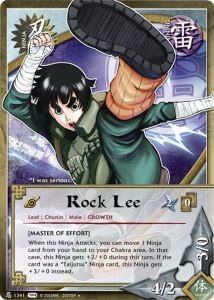 Rock Lee card artwork