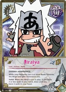 Jiraiya card artwork