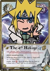 The 4th Hokage card artwork