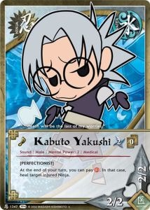 Kabuto Yakushi card artwork