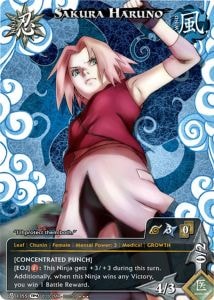 Sakura Haruno card artwork