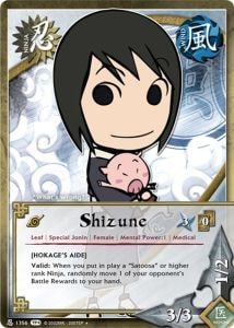 Shizune card artwork