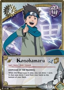 Konohamaru card artwork