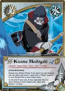Kisame Hoshigaki card artwork