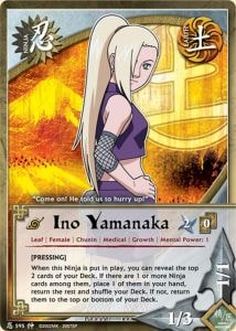 Ino Yamanaka card artwork