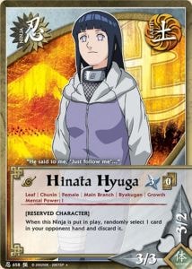 Hinata Hyuga card artwork