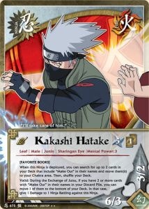 Kakashi Hatake card artwork