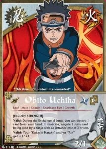 Obito Uchiha card artwork