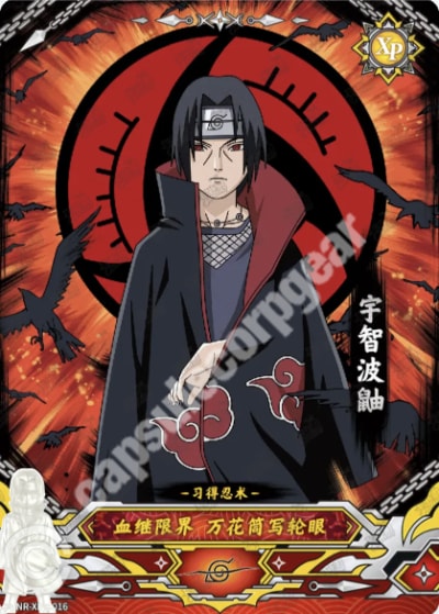 Itachi Uchiha card artwork