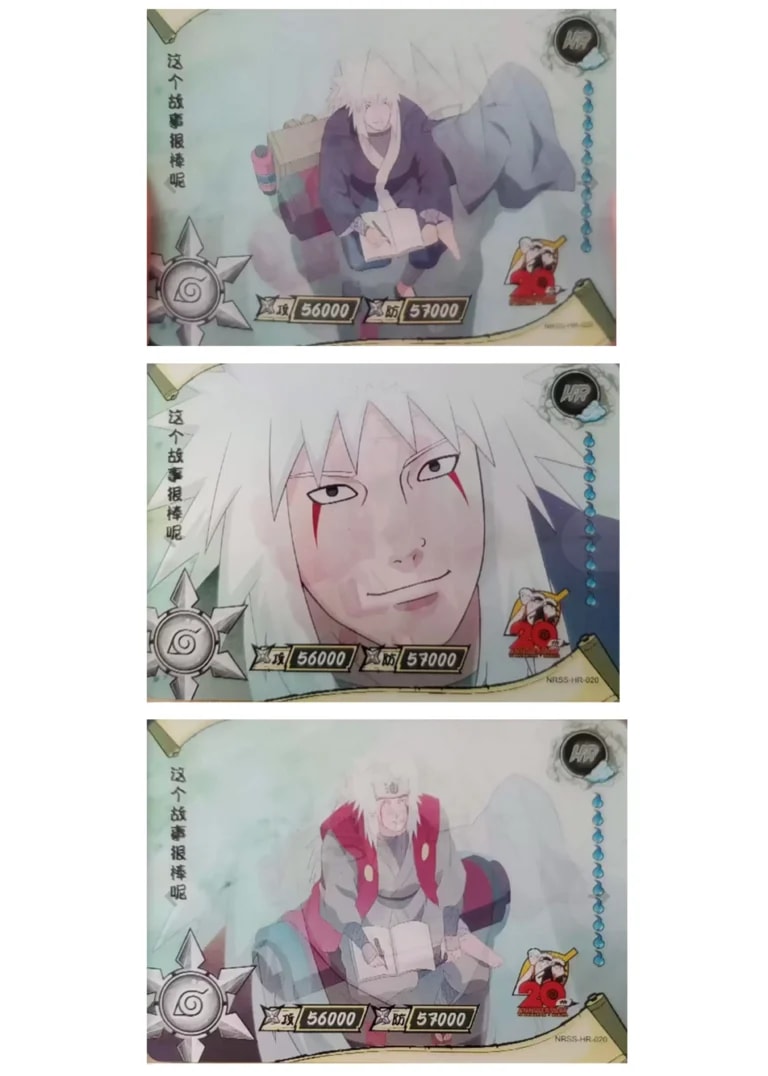 Jiraiya card artwork