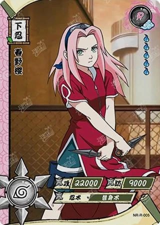 Sakura Haruno card artwork