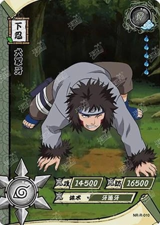 Kiba Inuzuka card artwork