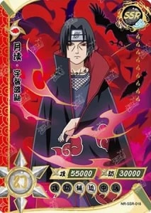 Itachi Uchiha card artwork