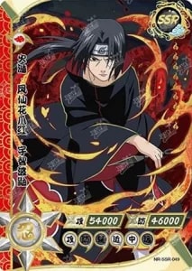 Itachi Uchiha card artwork