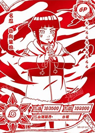 Hinata Hyuga card artwork