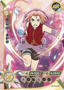 Sakura Haruno card artwork