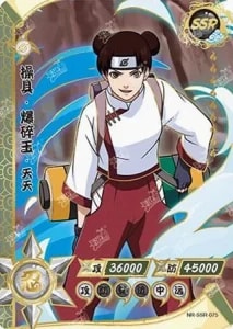 Tenten card artwork